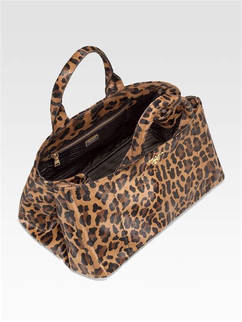 prada handbags animal print